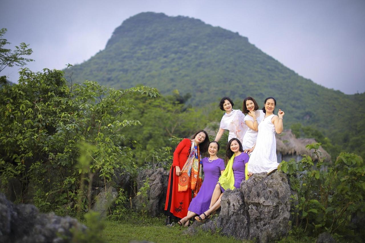Cuc Phuong Bungalow Nho Quan Exteriör bild