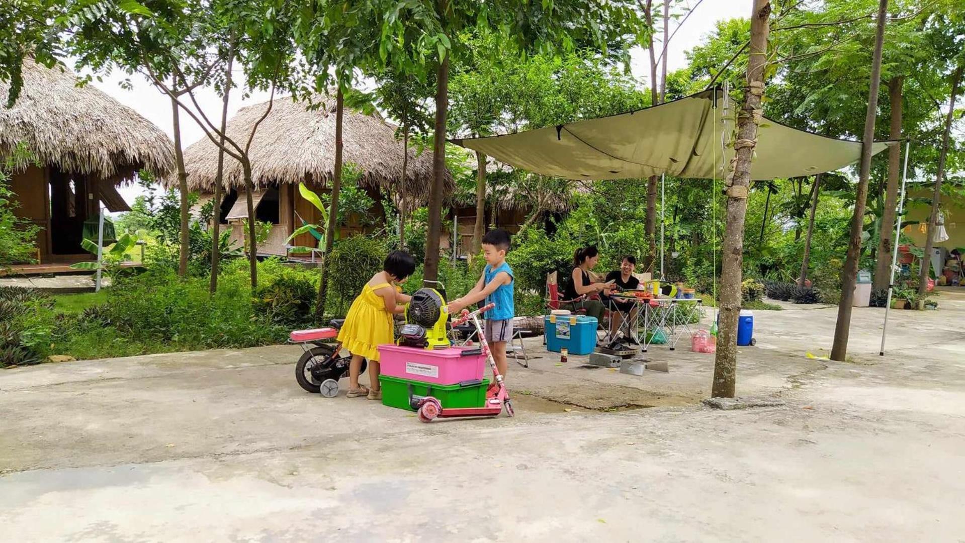 Cuc Phuong Bungalow Nho Quan Exteriör bild